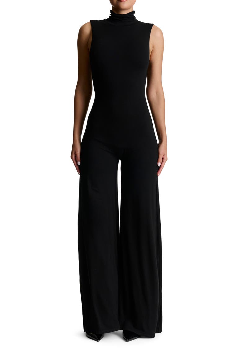 Scrunch Neck Straight Leg Jumpsuit video