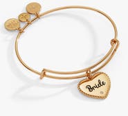 Alex and Ani Bride Heart Bangle