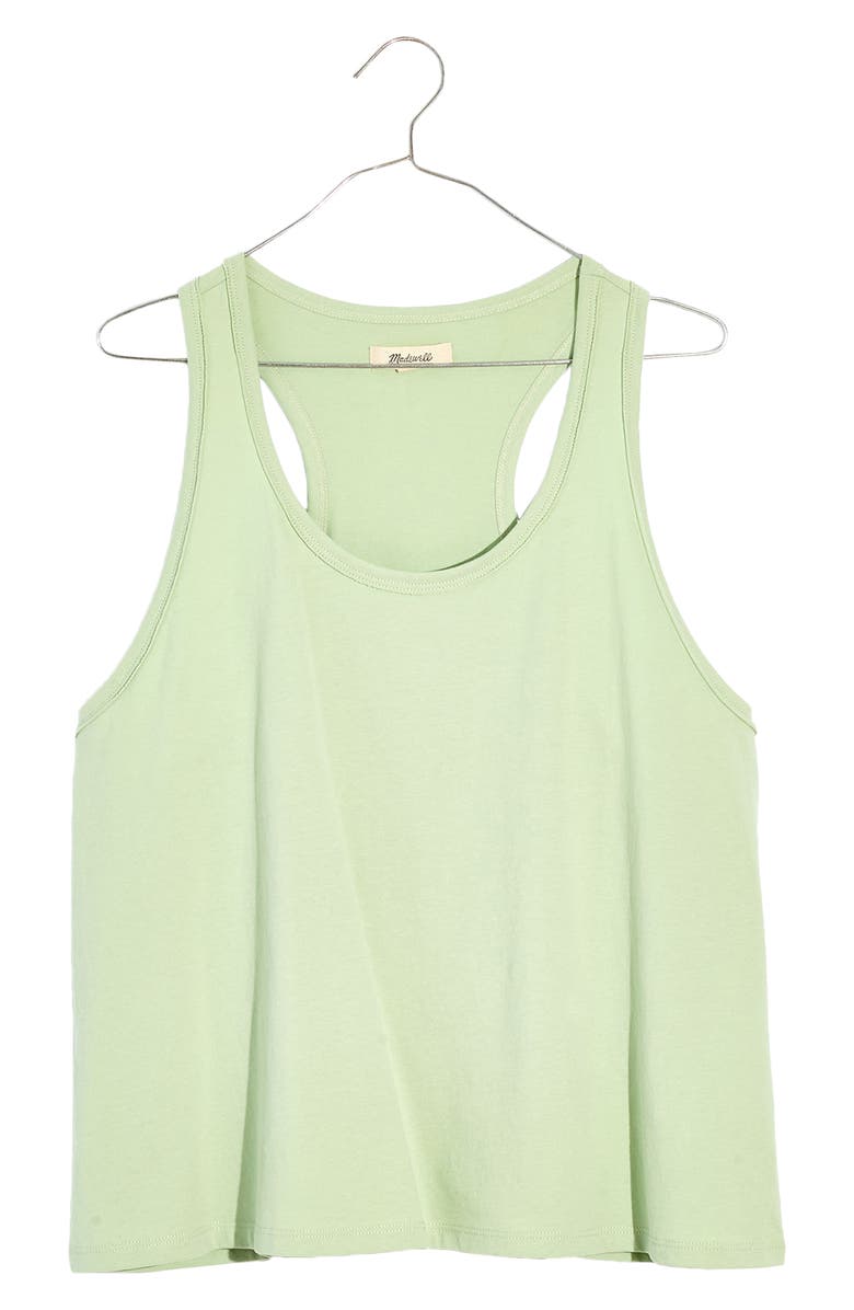 Madewell Raw Edge Pajama Tank Top, Alternate, color,