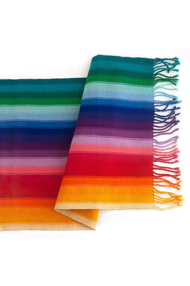 Rainbow Table Runner, Main, color, Multicolor
