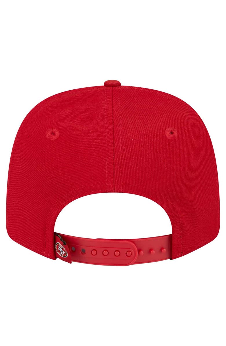 New Era Men's New Era Scarlet San Francisco 49ers 9SEVENTY Stretch-Snap Hat, Alternate, color, Scarlet