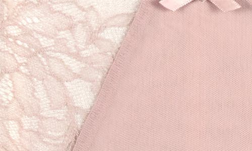 Panache Ana Lace Trim Thong In Pink