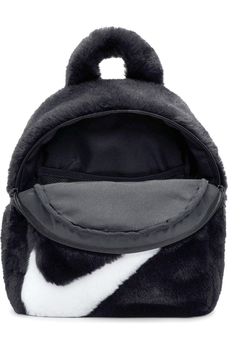 Nike Sportswear Futura 365 Faux Fur Mini Backpack, Alternate, color,