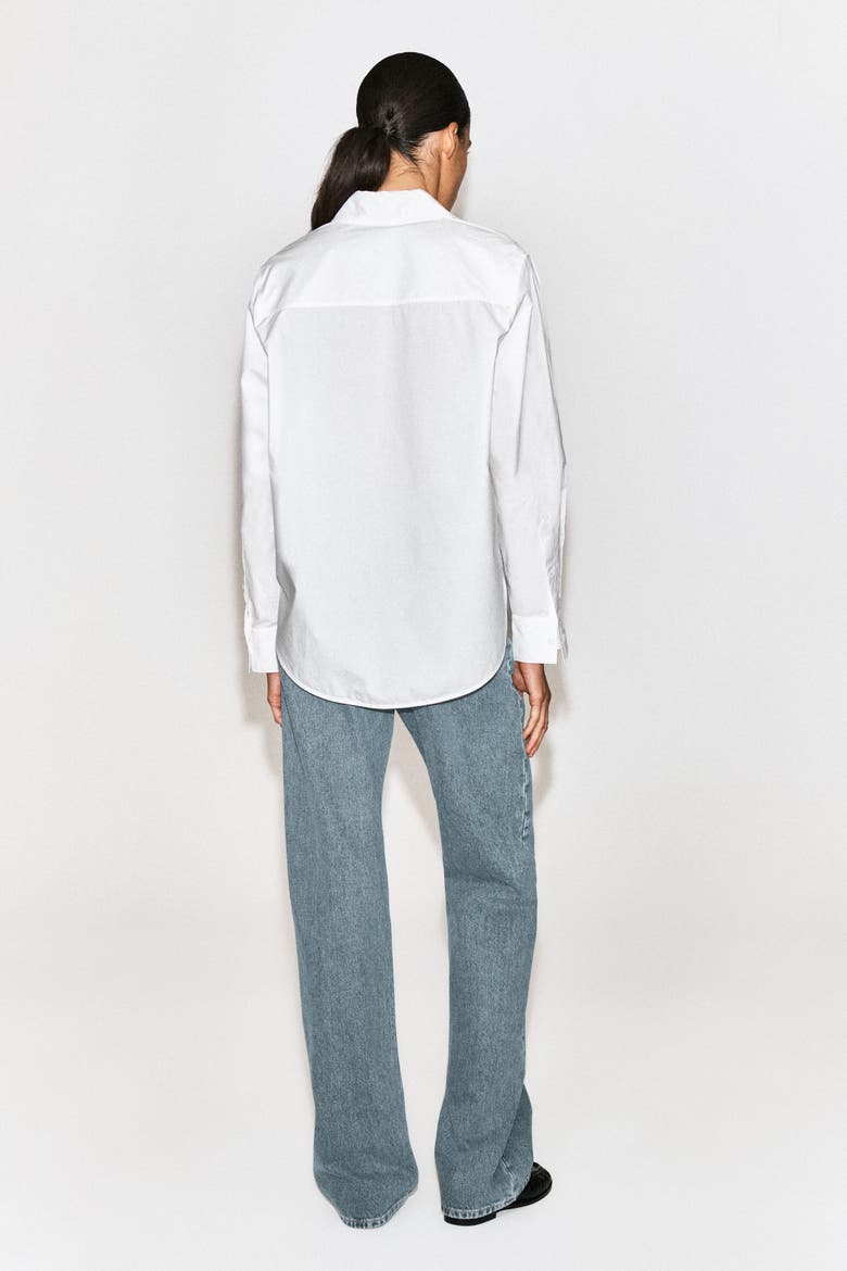 Classic Cotton Poplin Shirt, Alternate, color, WHITE