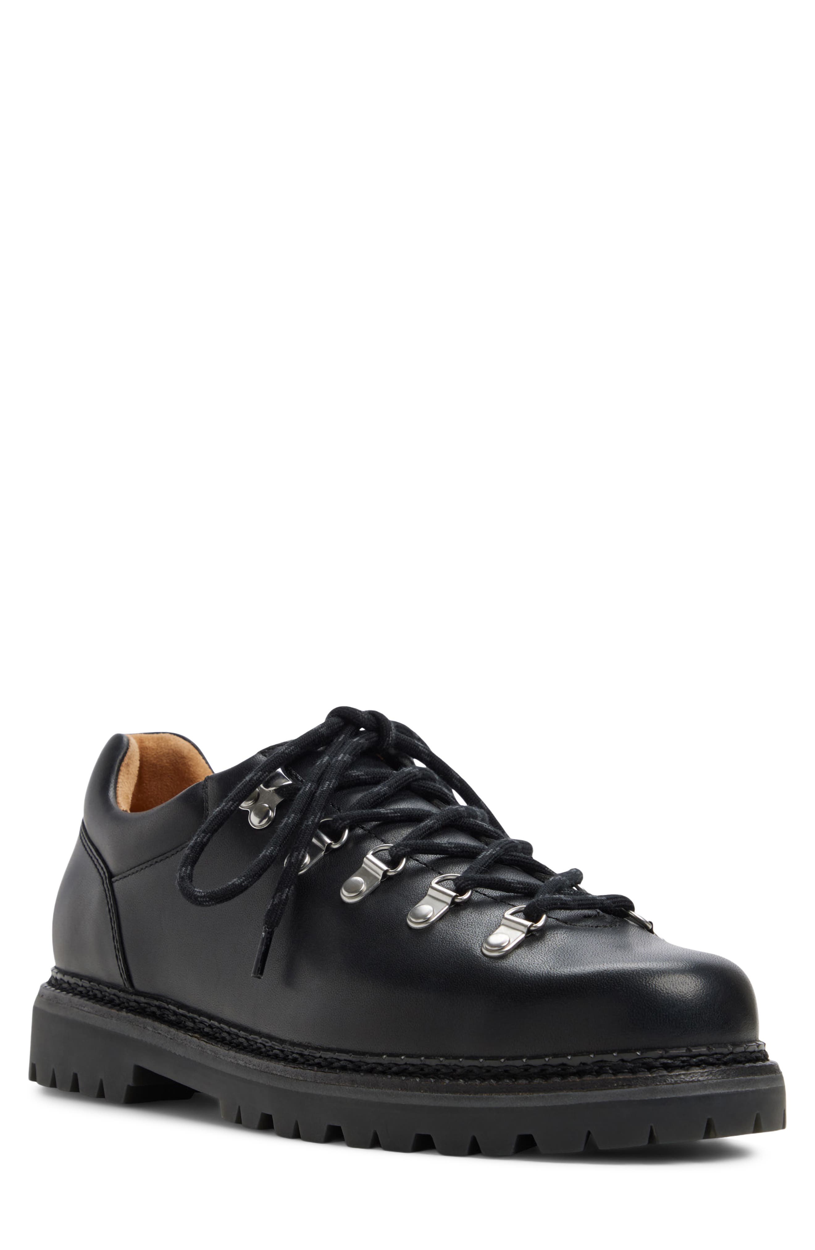 Bremner Plain Toe Derby, Main, color, BLACK