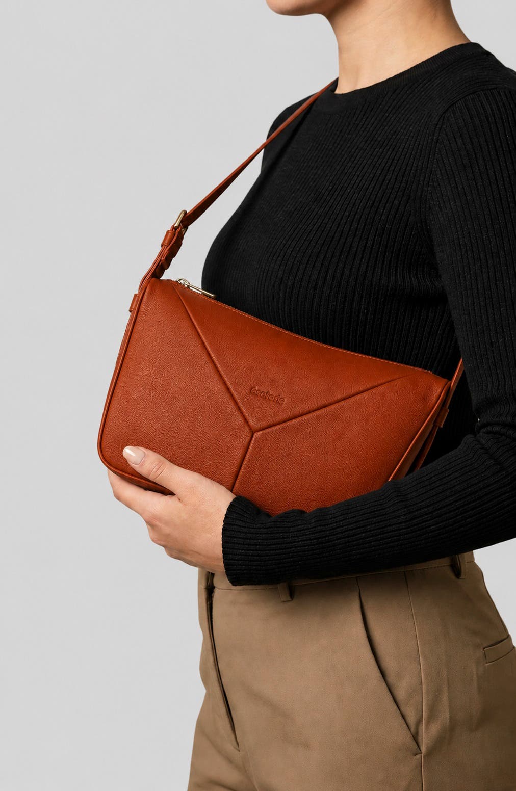Lotta Leather Crossbody Bag, Alternate, color, RUST