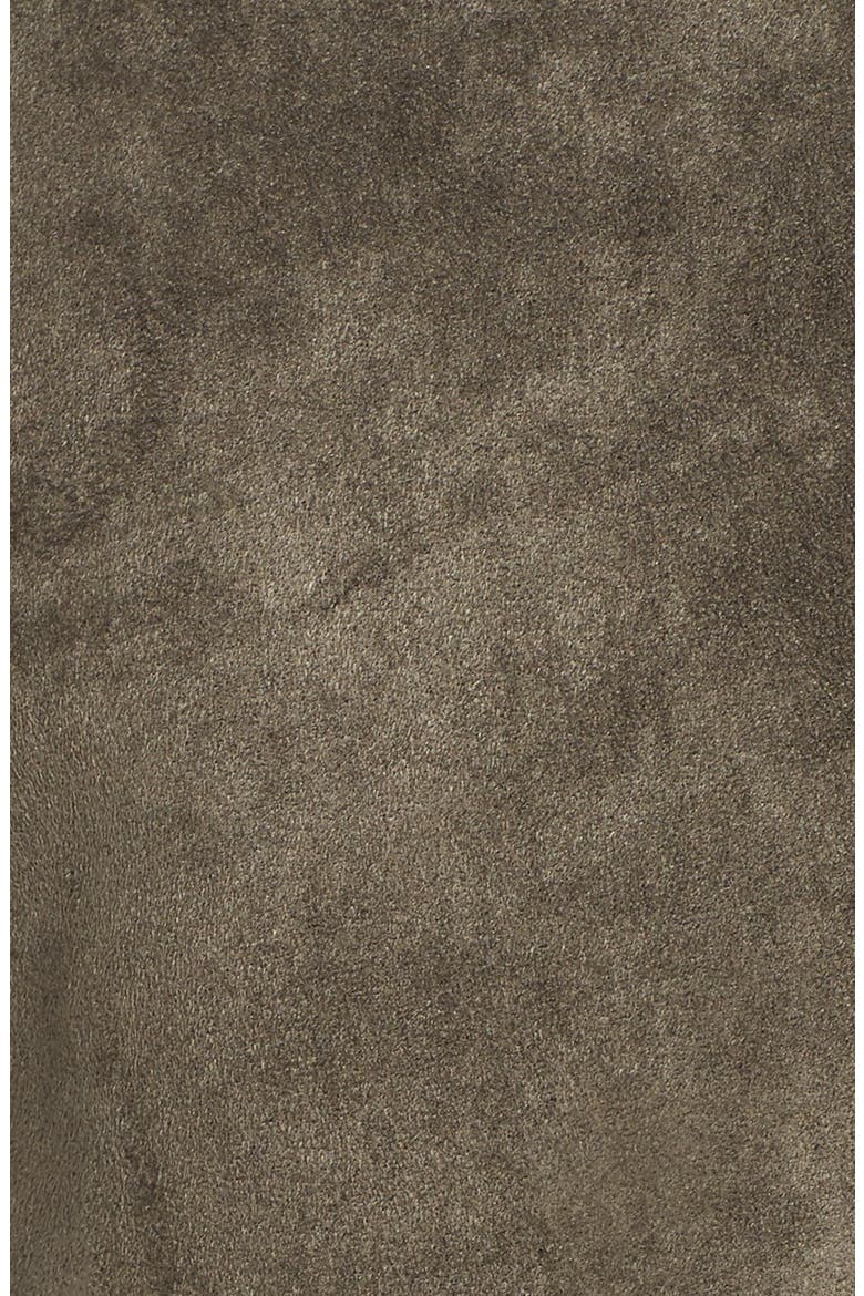 Faux Shearling Jacket, Alternate, color, OLIVE/ BROWN