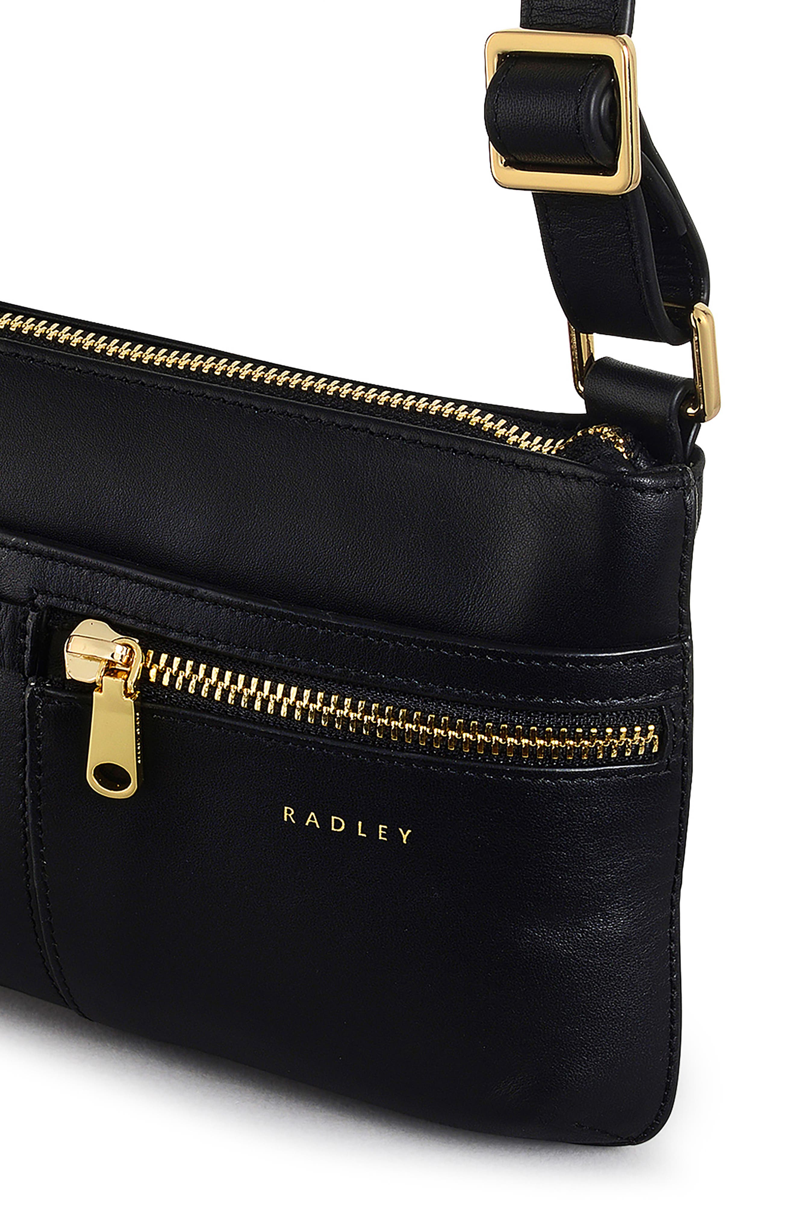 Radley Pockets Mini Zip Leather Crossbody Bag, Alternate, color, 
