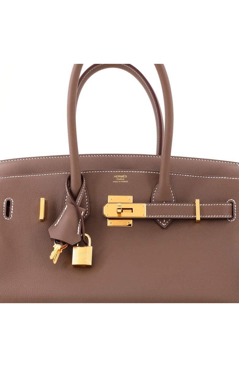 Pre-Owned Hermes Shoulder Light Birkin Bag Evercolor 29, Alternate, color, Etoupe