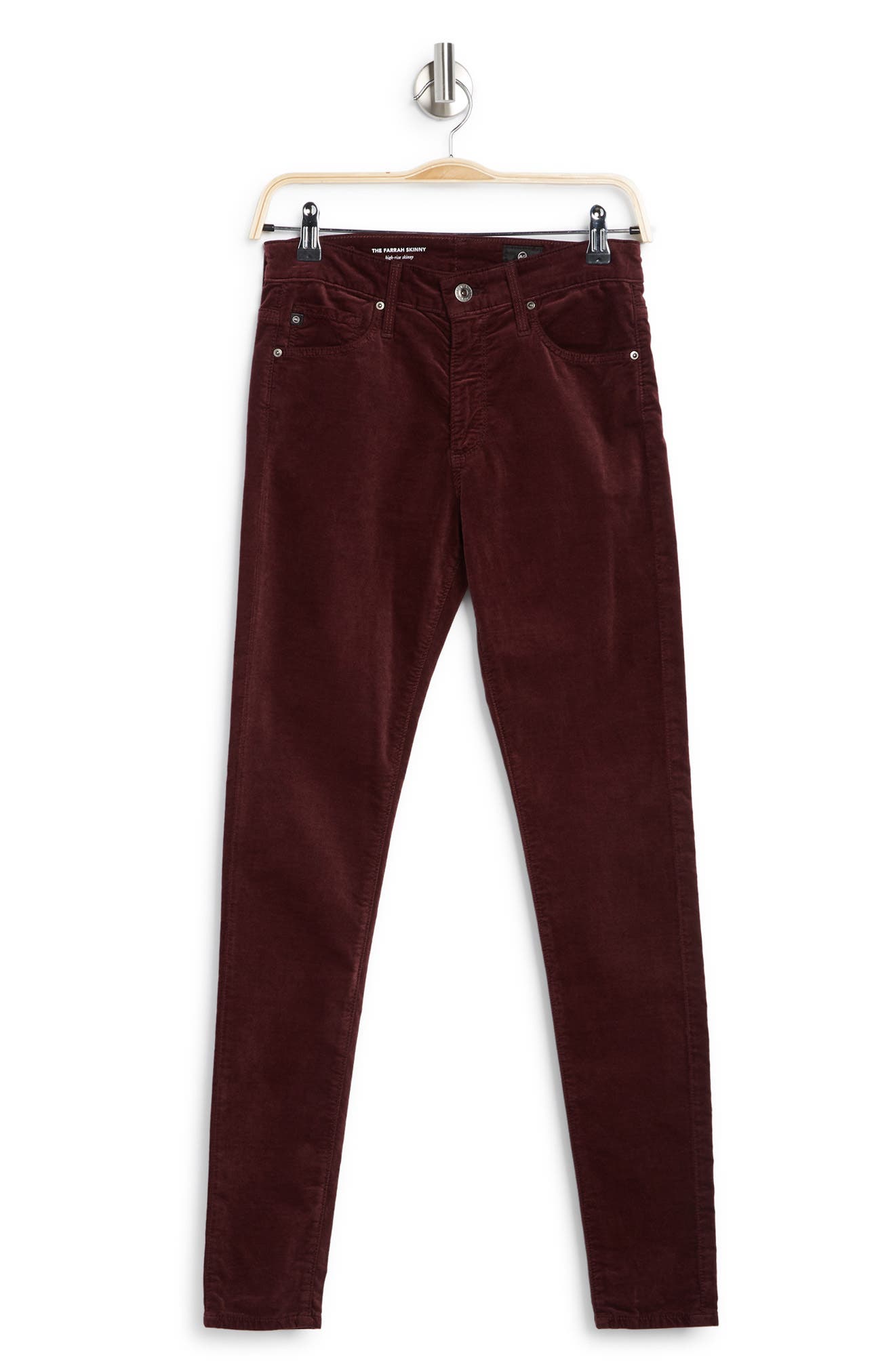 AG Farrah High Rise Skinny Corduroy Jeans (Women) | Nordstrom