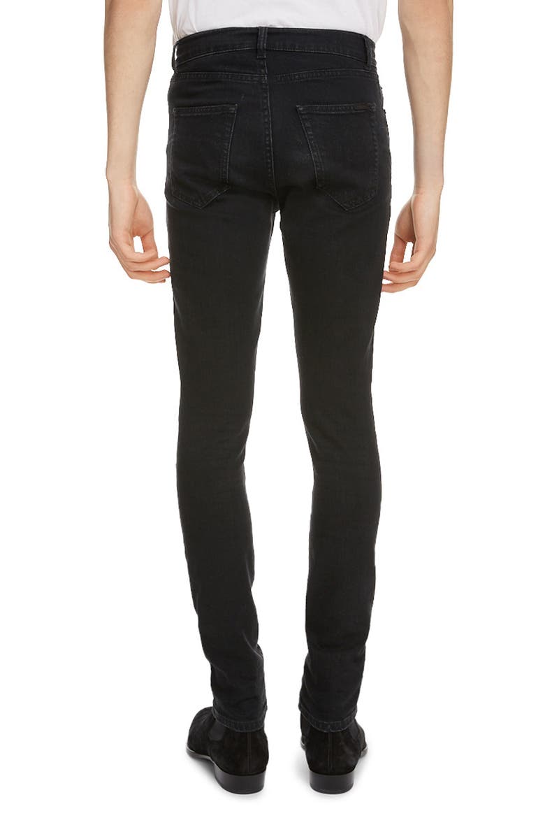 Skinny Jeans, Alternate, color, BLACK