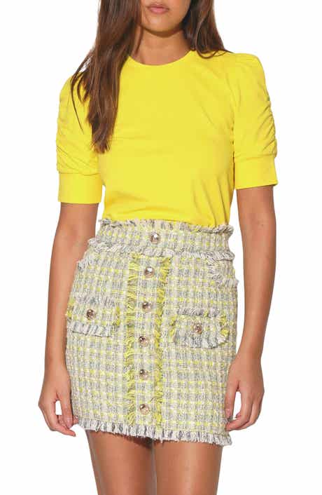 Walter Baker Dalia Tweed Skirt