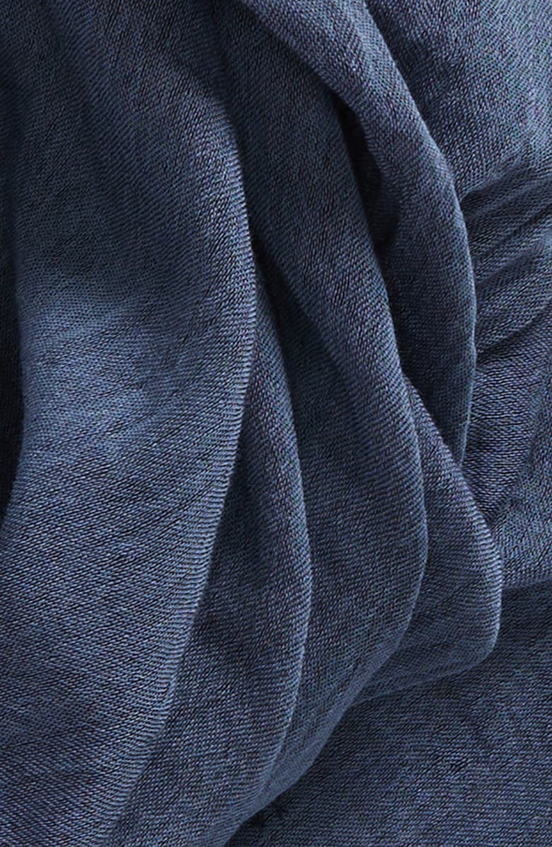 Vince Border Stripe Gauze Scarf, Alternate, color, 434Agm