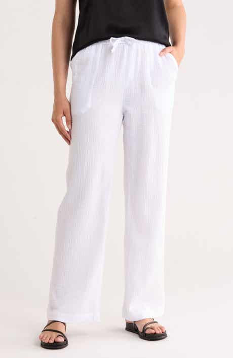Splendid Gauze Wide Leg Pants