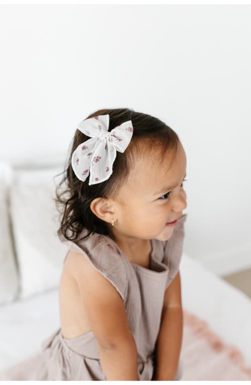 Little Poppy Co The Bow Clip Set In The Monet