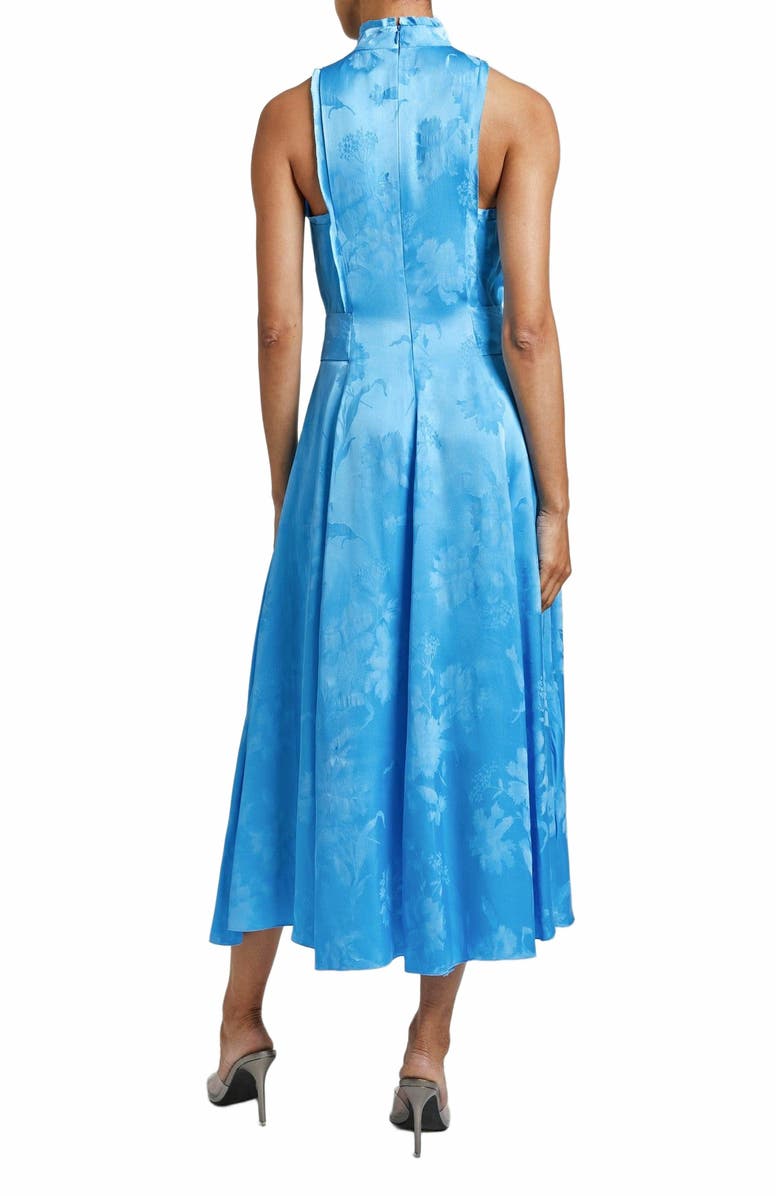 Santorelli TAYLOR Sleeveless Mock Neck Midi Dress, Alternate, color,