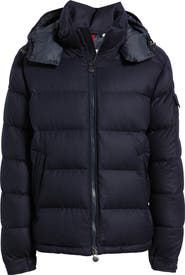 Moncler Montgenevre Virgin Wool Flannel Down Puffer Jacket