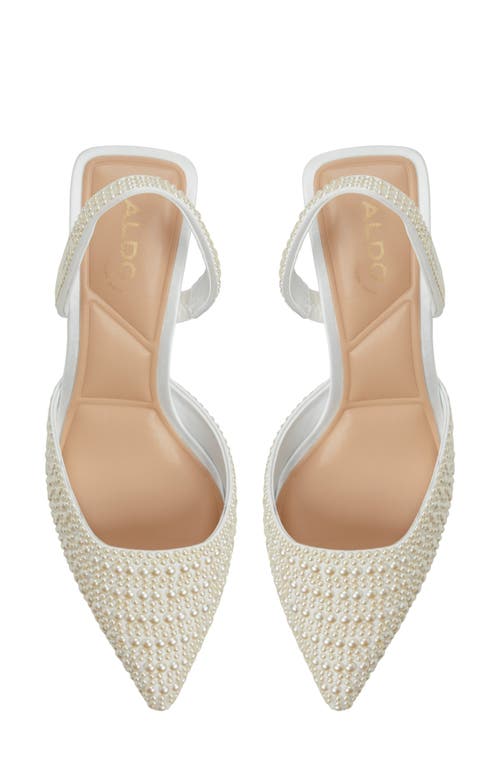 ALDO ALDO BRIZZA SLINGBACK POINTED TOE PUMP 