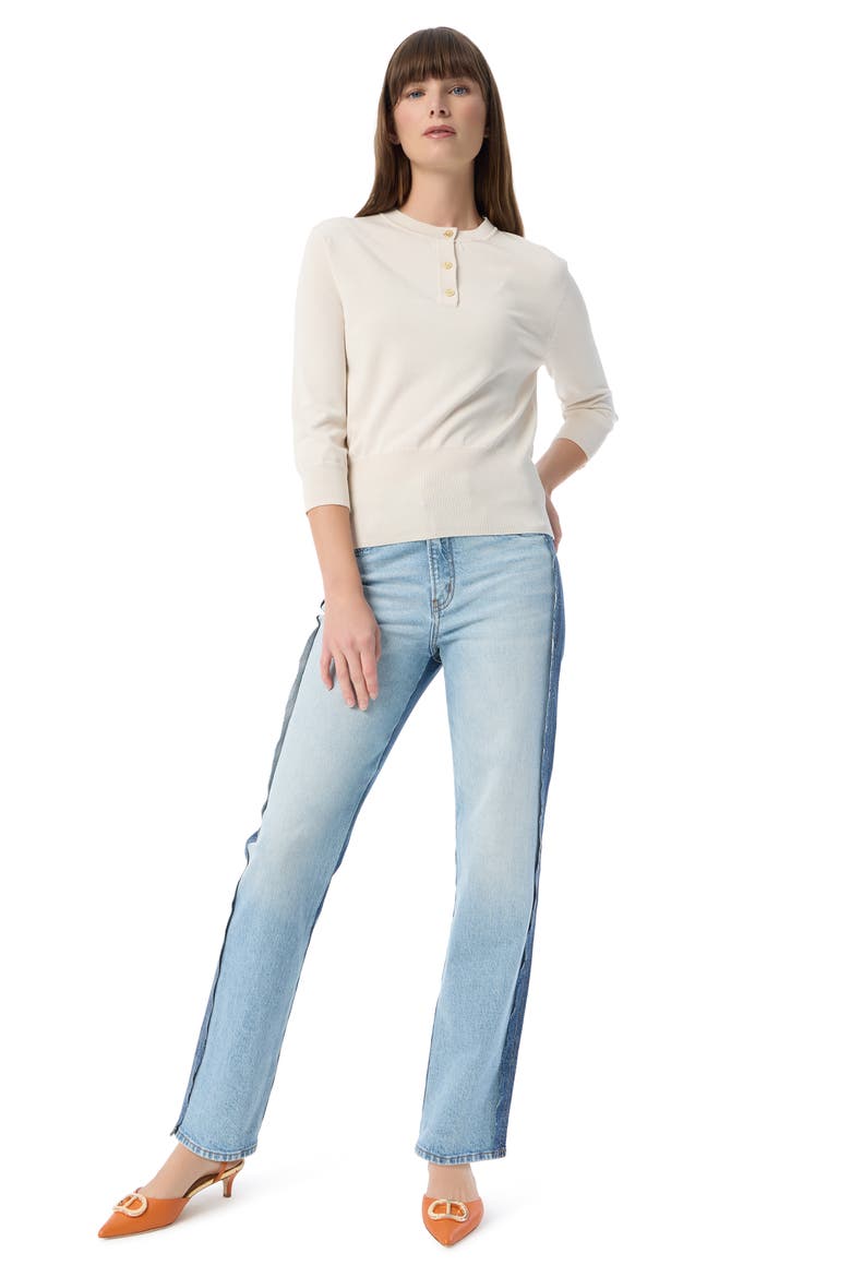 Tessa Henley Sweater, Alternate, color, ALMOND MILK