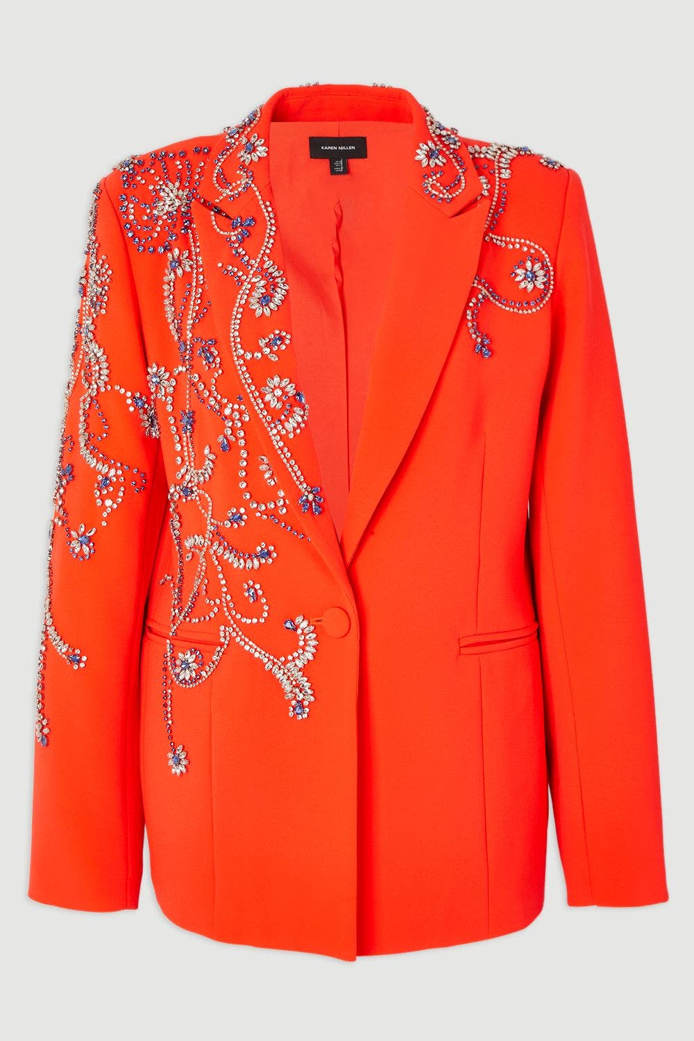 Embellished Single Breasted Blazer - image 2