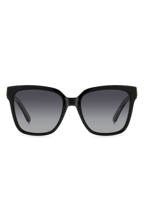 kiya 56mm gradient square sunglasses