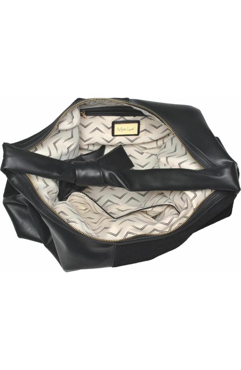 MODA LUXE Hazel Hobo, Alternate, color, Black