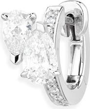 REPOSSI Serti Sur Vide Diamond Single Earring