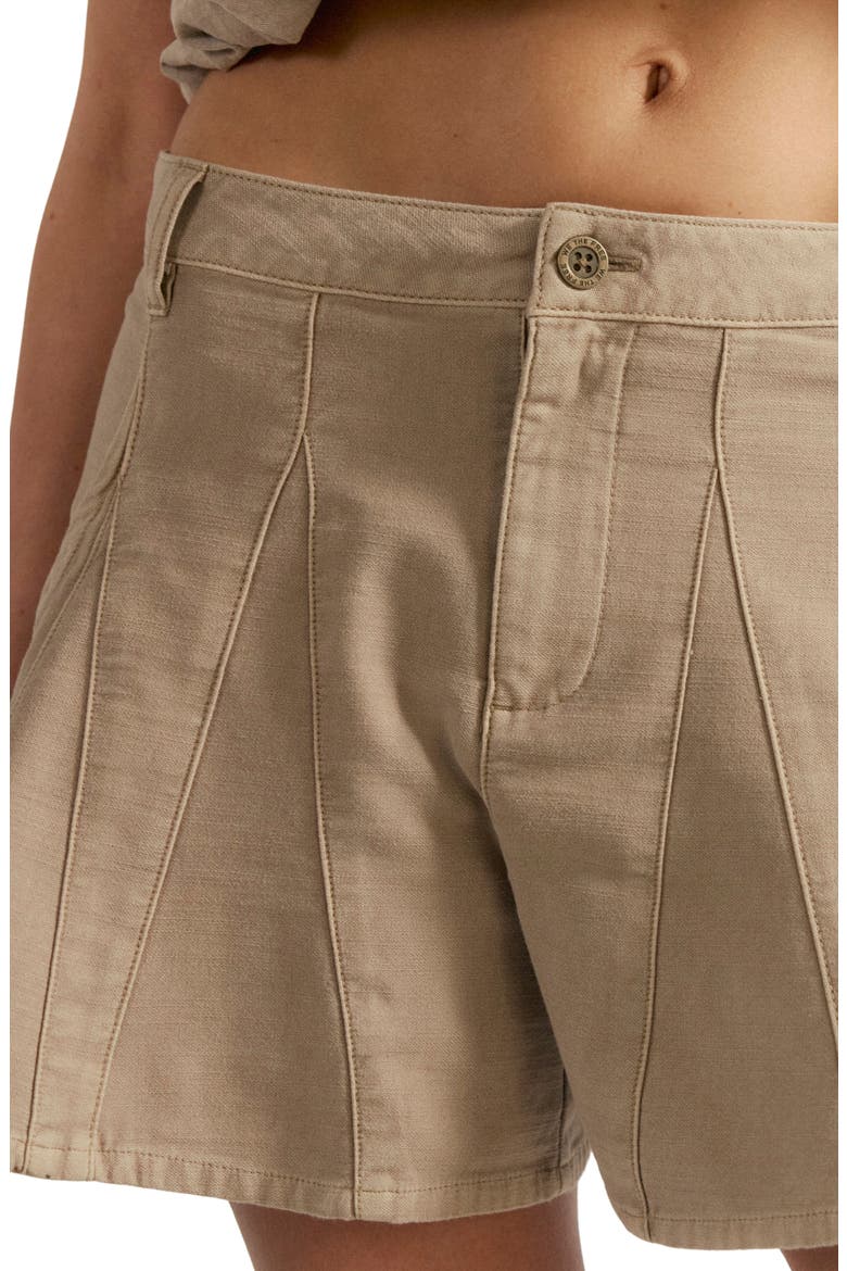 Song & Dance Cotton Shorts, Alternate, color, PARCHMENT
