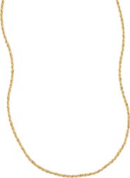 MADE BY MARY French Rope Chain Necklace