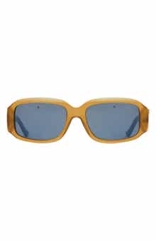 Vuarnet 55mm Resort Rectangular Sunglasses