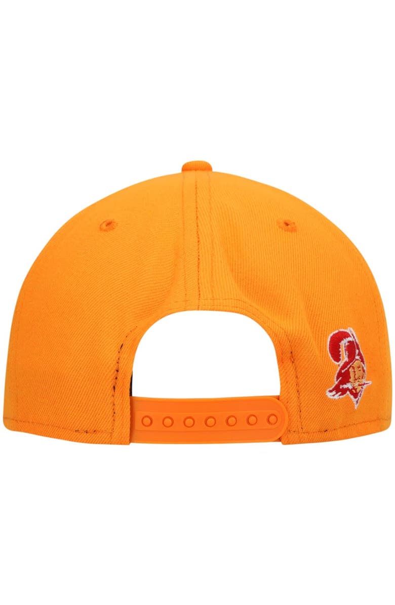 New Era Men's New Era Orange Tampa Bay Buccaneers Script Original Fit 9FIFTY Snapback Hat, Alternate, color, 