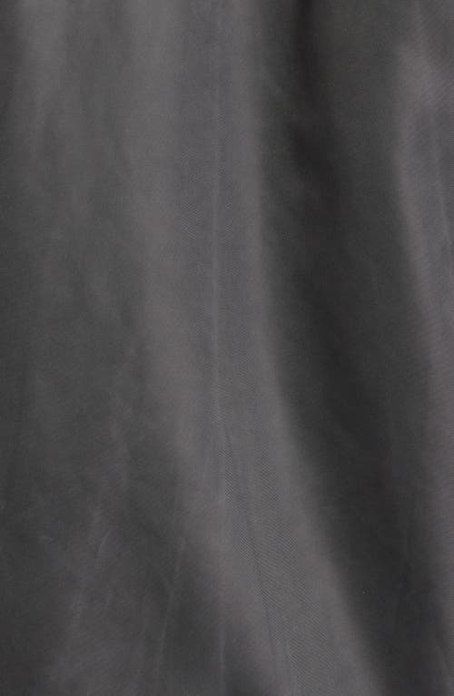 Pacsun Washed Nylon Zip Jacket In Black