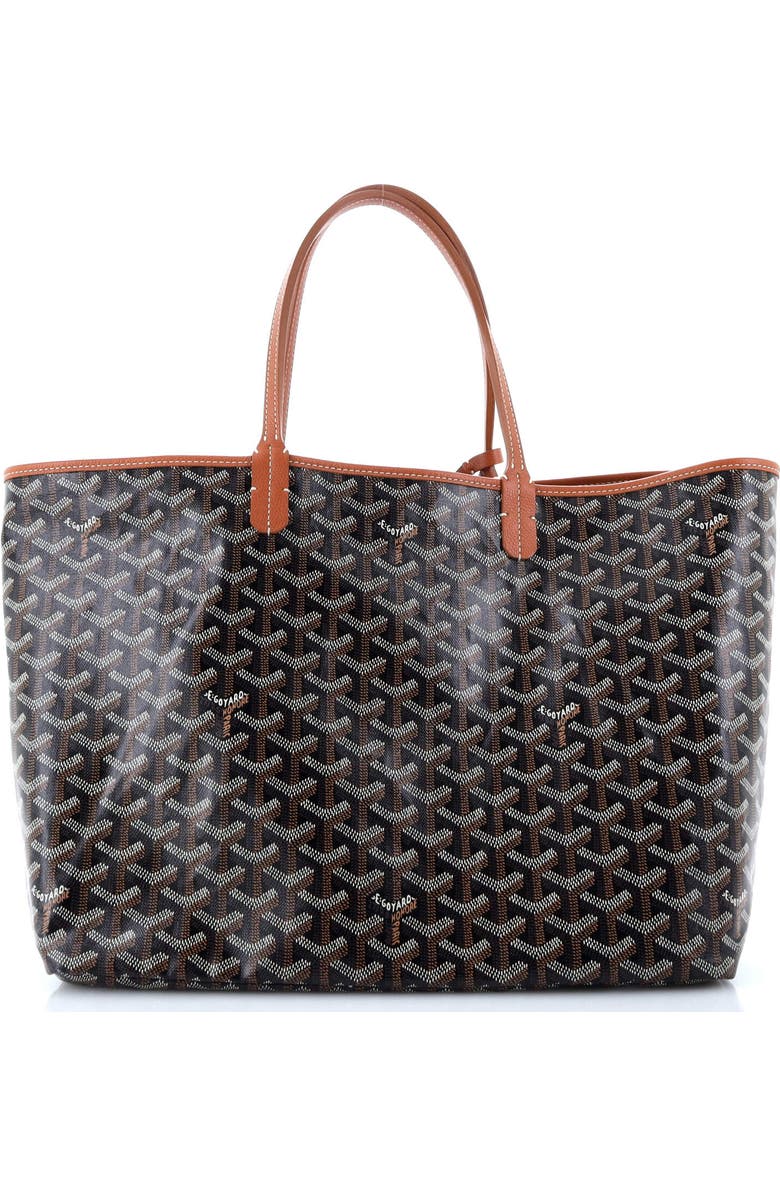 Pre-Owned Goyard Saint Louis Tote Coated Canvas PM, Main, color,