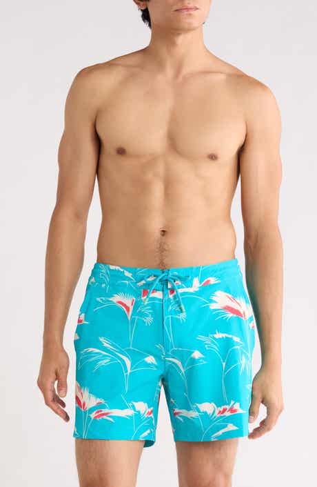 Tori Richard Fan Palm Swim Trunks