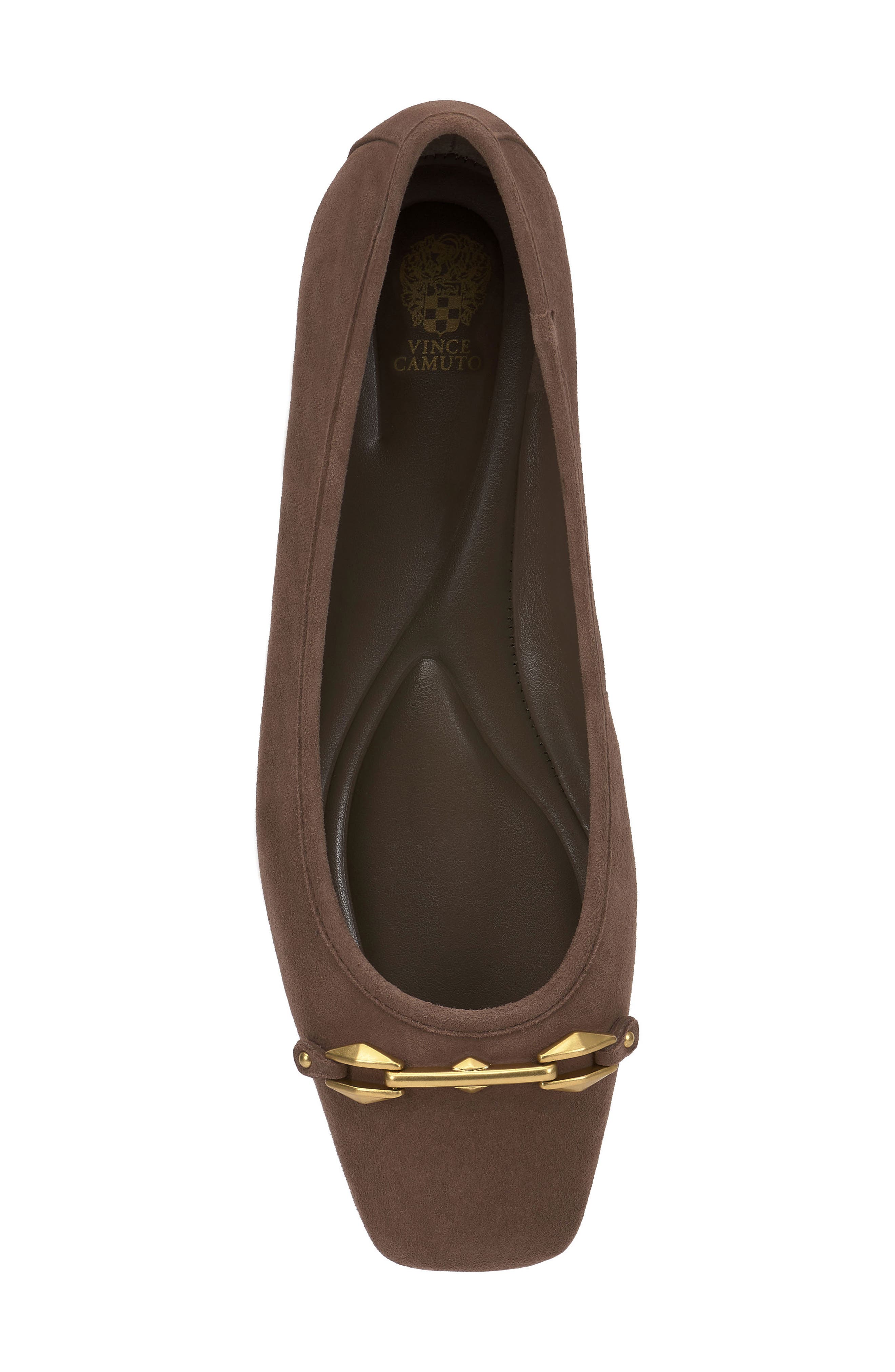 Virna Square Toe Flat, Alternate, color, TOASTED TAUPE
