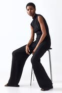 H&M Textured Jersey Pants