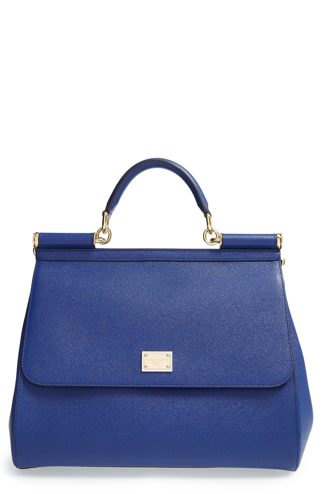 'Miss Sicily' Satchel, Main, color, BLU CHINA