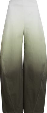 Alaïa Gradient Twisted Seam Round Trousers