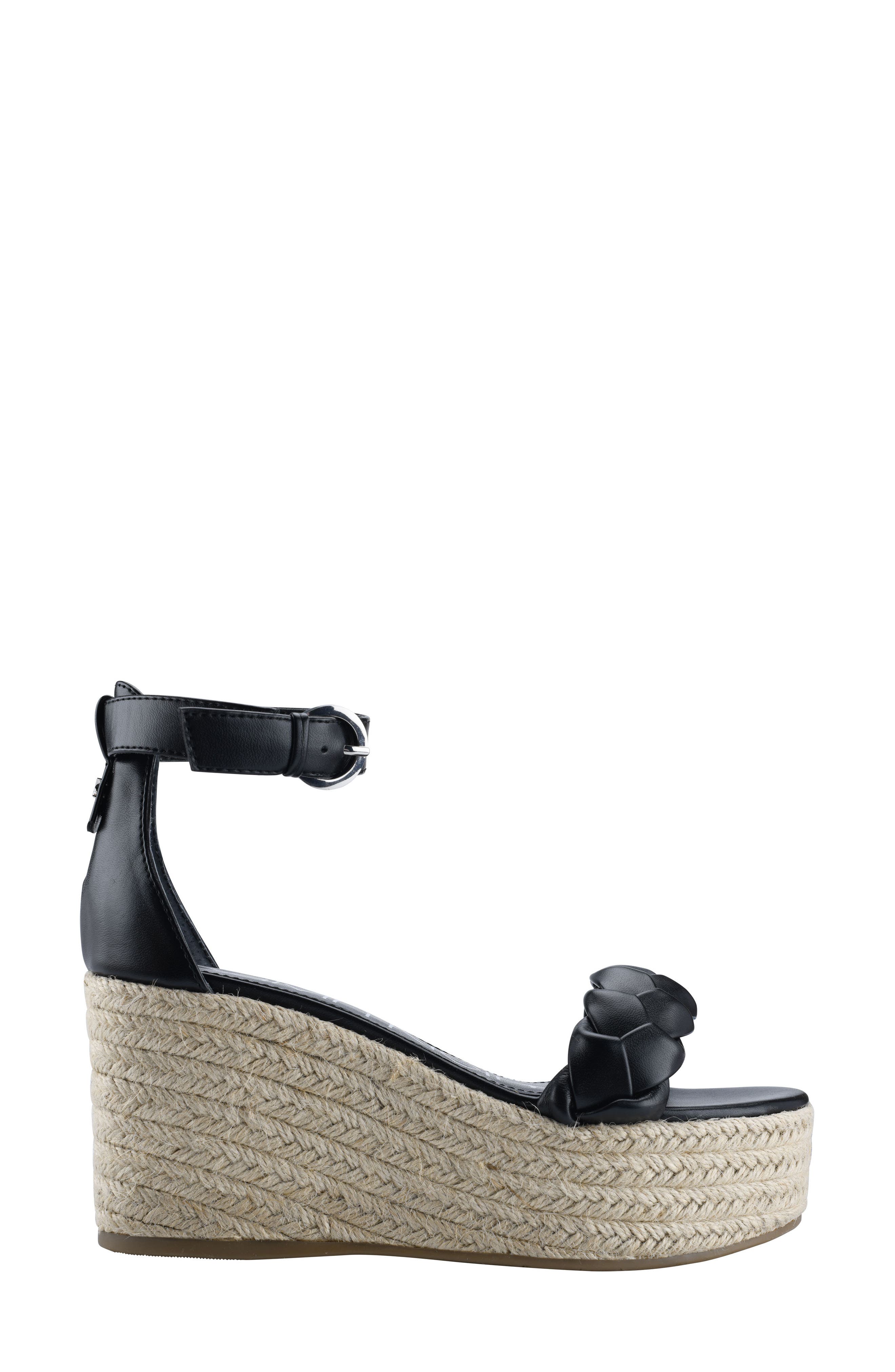 Calvin Klein Thea Espadrille Platform Wedge Sandal, Alternate, color, 