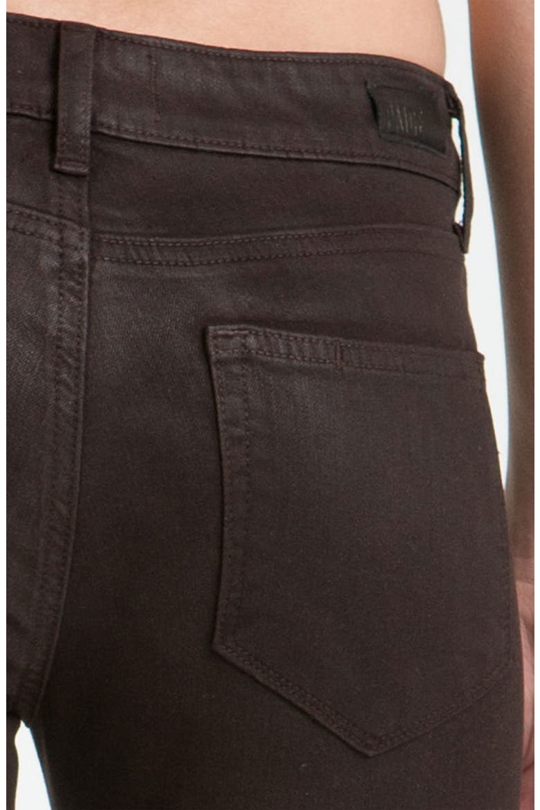 Denim 'Verdugo' Coated Skinny Jeans, Alternate, color, JAVA