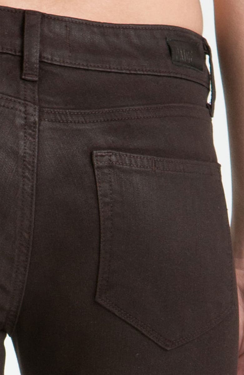 PAIGE Denim 'Verdugo' Coated Skinny Jeans, Alternate, color, 