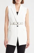 DKNY Belted Vest Jacket