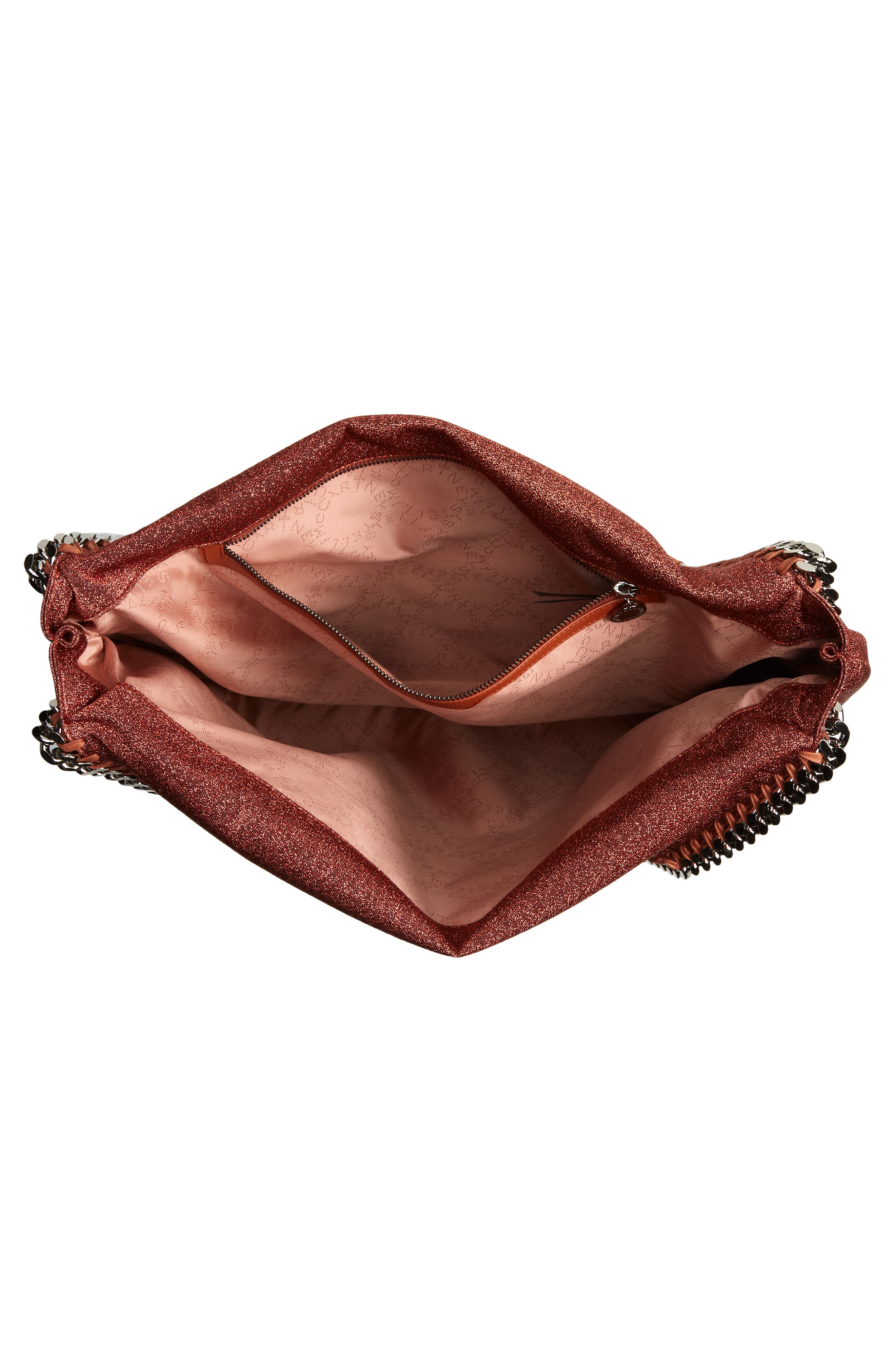 Large Falabella Metallic Tote, Alternate, color, 7746 COPPER