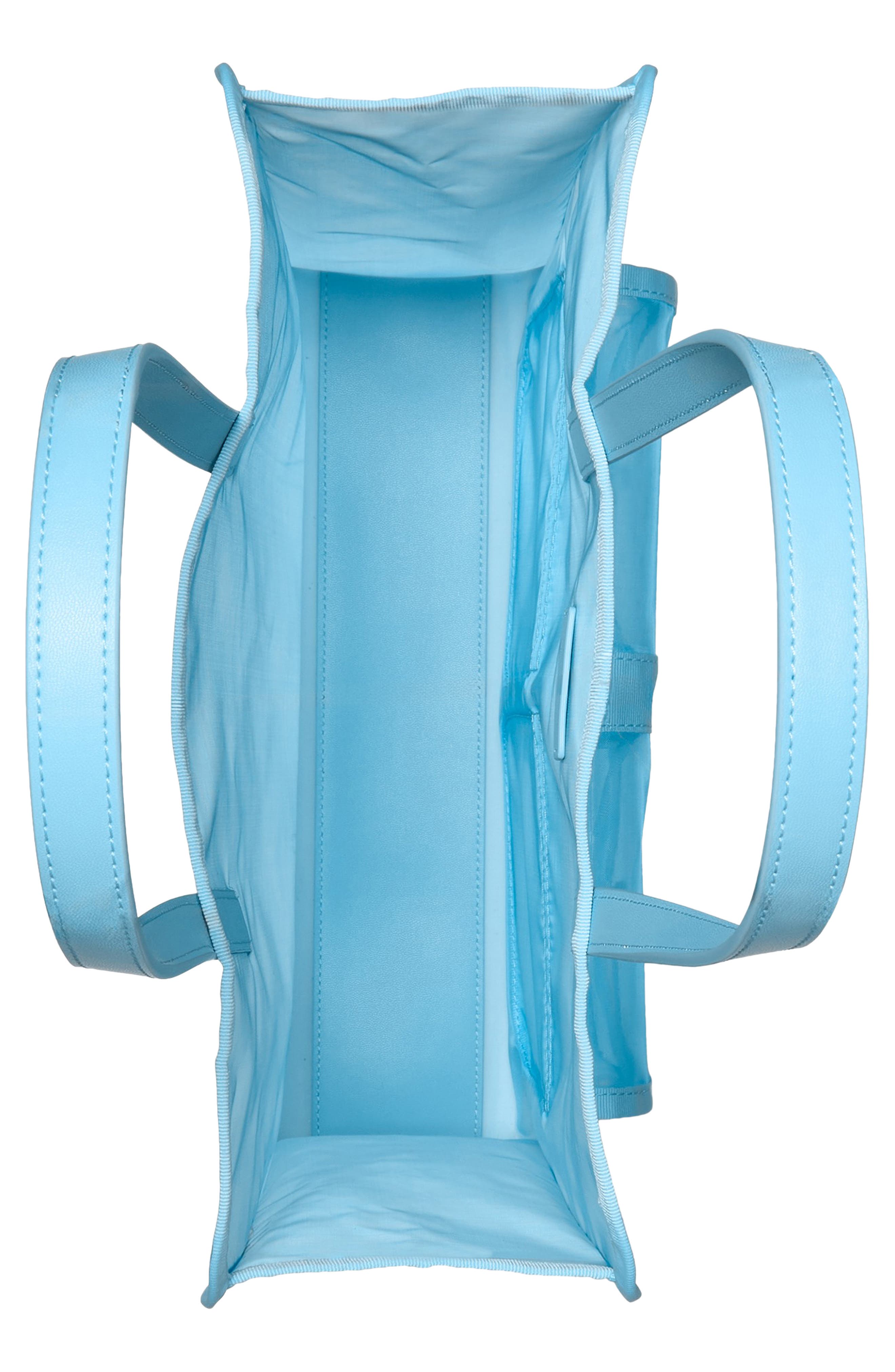 breezy mesh tote bag, Alternate, color, PRISTINE POOL