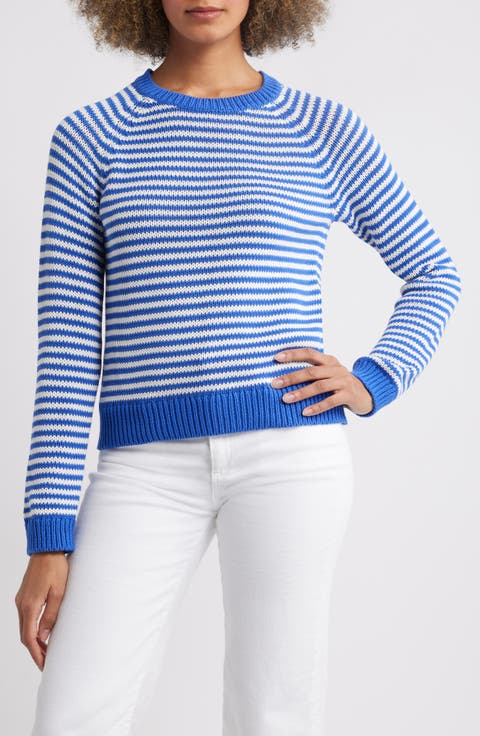 Stripe Pima Cotton Sweater