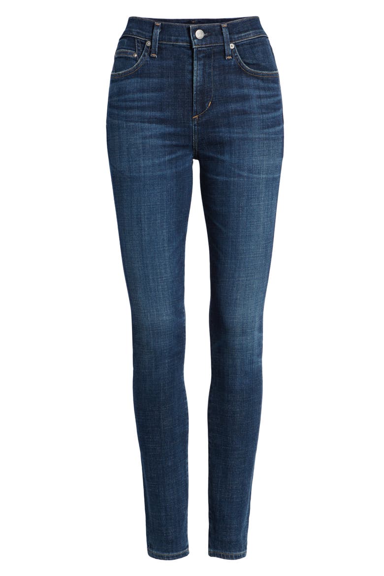 Rocket High Waist Skinny Jeans, Alternate, color, JOURNEY