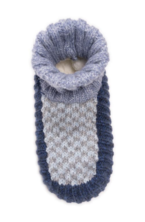 Muk Luks Slipper Socks In Blue