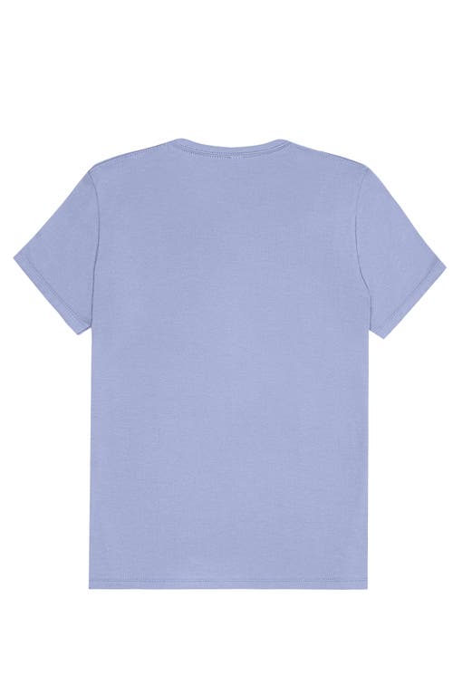 Dalix Butterfly Womens Relaxed Tee In Blue