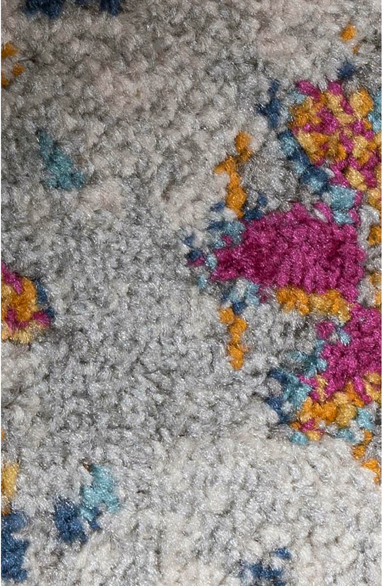 JONATHAN Y Kirman Bohemian Medallion Area Rug, Alternate, color, Light Gray/Blue/Orange