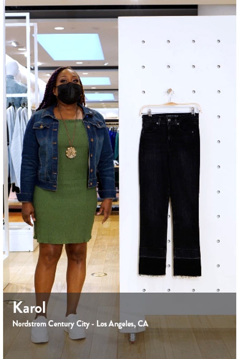 Ryleigh Deep Release Hem Slim Straight Leg Jeans video